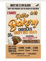 THC Chocolate Crispy Rice Treats